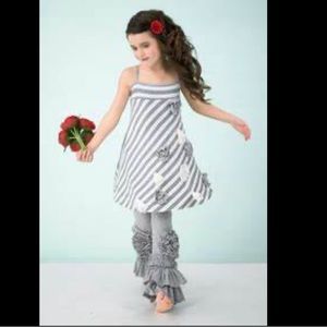 🤩 PIXIE GIRL BY VICKI SIGG BOUTIQUE  STRIPE POPPY MAXI